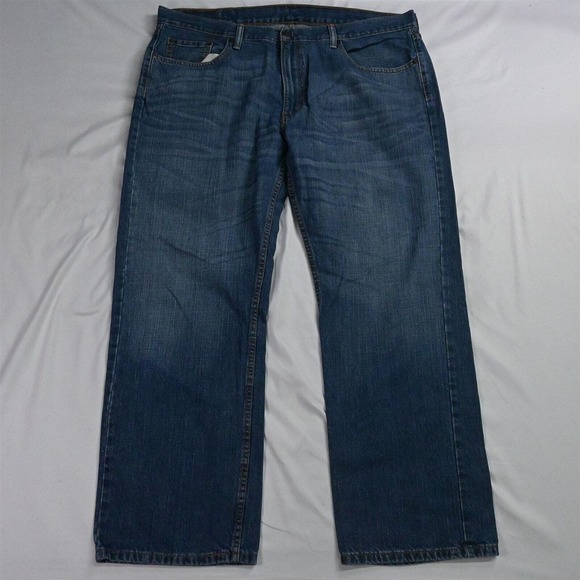 Levis 40 x 30 559 Relaxed Straight Medium Wash Denim Jeans - Picture 1 of 12